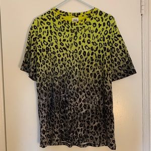 Mens ZARA printed T-shirt